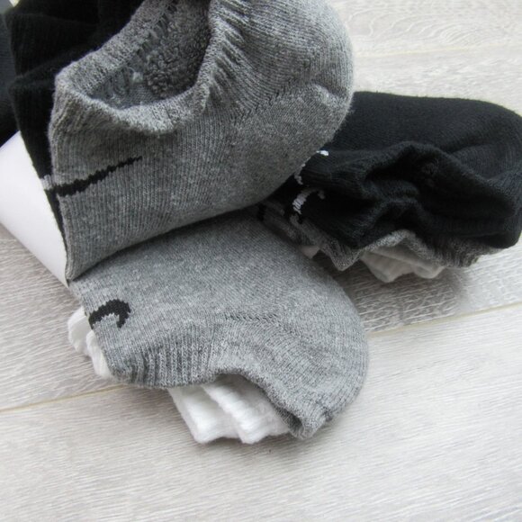 Nike Everyday Plus No Show Socks MultiColor 6 Pack Mens Size 8-12 NEW - Picture 9 of 13